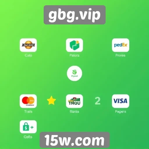 Opções de pagamento oferecidas pelo gbg.vip