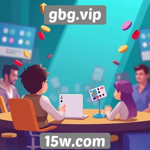 Recursos interativos disponíveis no gbg.vip